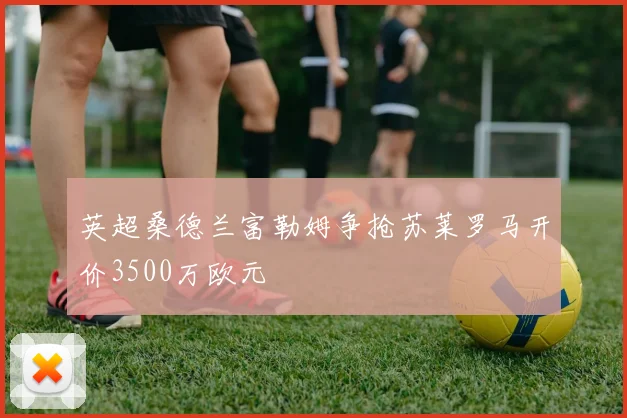 英超桑德兰富勒姆争抢苏莱罗马开价3500万欧元